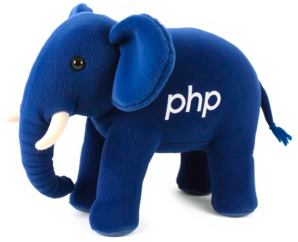 elePHPant blue plush toy