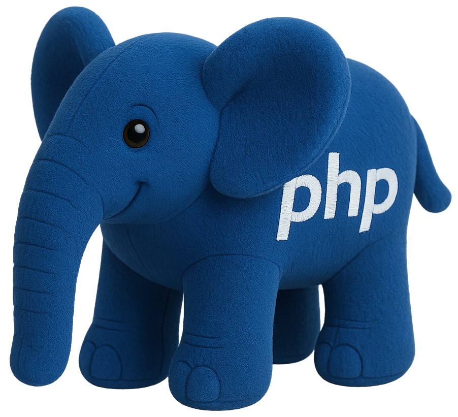 elePHPant blue plush toy